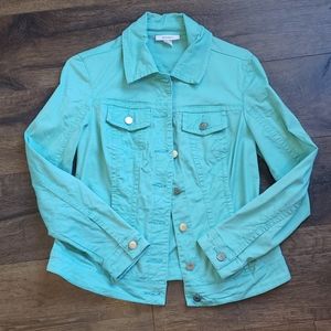 Turqouise Jean Jacket